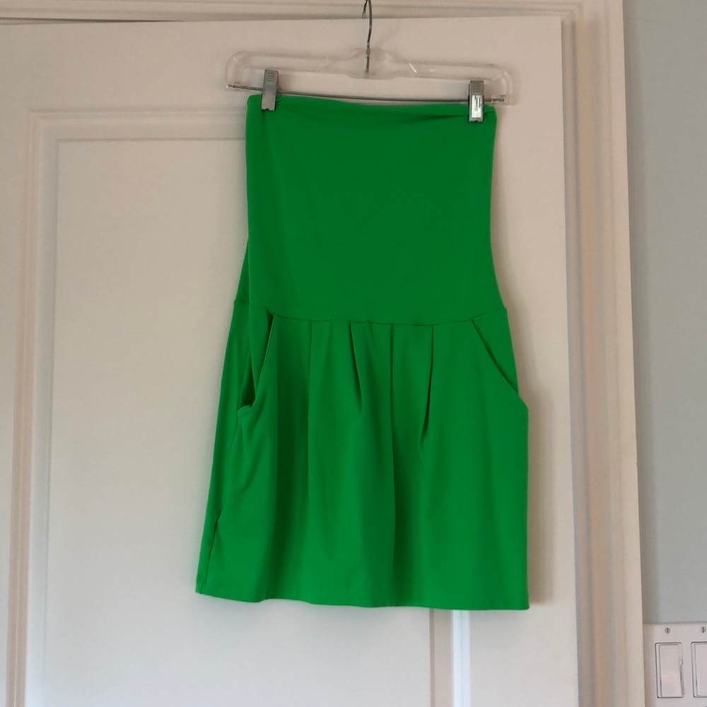 Susana Monaco Green Tube Dress - Size XS